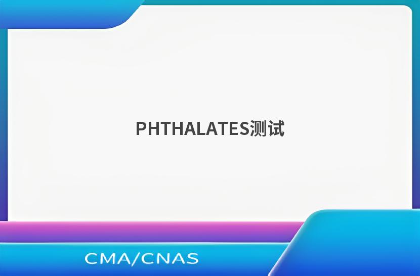 PHTHALATES测试